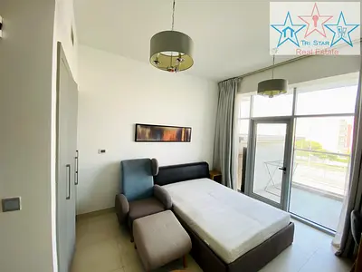Candace aster apartment studio fully furnished ready to move rent 48k 4 cheques Chiller is free and near to metro