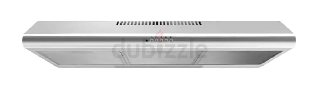 Slim Stainless Steel Under-Cabinet Kitchen Chimney Hood - Good Condition 90cms wide