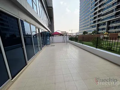 Podium unit | community view | Vacant
