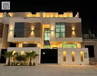 5-bedroom master villa with built-in wardrobes + roof terrace in Al-Haliou area. Special price including registration fees.