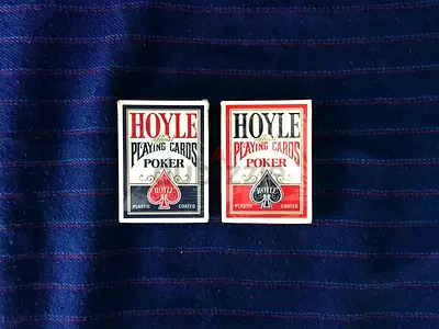 Vintage Hoyle Poker Official Playing Cards Set