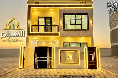 فرصة سكنية واستثمارية | تملك فيلا فاخرة بالحليو 2عجمان | 5 غرف نوم وروف | بسعر تنافسي