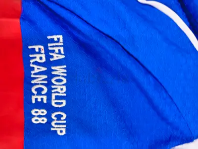 Vintage FIFA World Cup France 98 Blue Red Jersey
