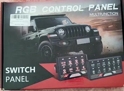 RGB Multi-Function Switch Control Panel for Car/Offroad Lights