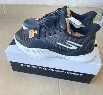 New Skechers Sport Black/Gray Comfort Sneakers — Size Tagged, Unworn