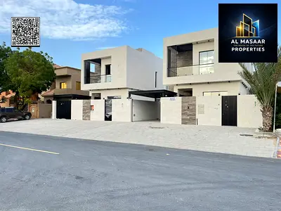 فيلا جديدة بتصميم عملي وتشطيب راقٍ في موقع ممتاز بالمويهات 2 على وبارتداد أمامي يقارب 10 أمتار مناسب للباركن الخارجي.