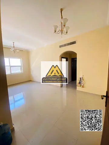 Located in Al Nakheel 1, second row from the Corniche, this apartment offers a vibrant yet quiet location close to all essential services such as mark