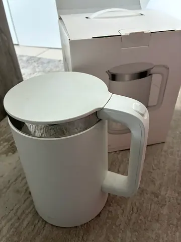 Modern White Electric Kettle - Like New
