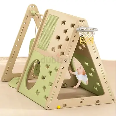 Whimsical Adventure Haven: Plastic Kids Play Tent Game with Swing