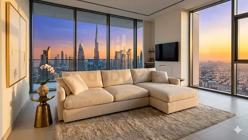 Crate Barral lounge deep L Shape Sofa