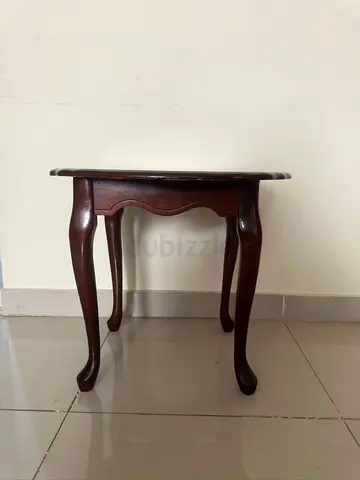 Solid Wood Side Table – Vintage Style | Compact Coffee/Corner Table