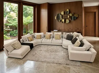 Chattelsmore Olta U Shape Sofa Beige Excellent condition