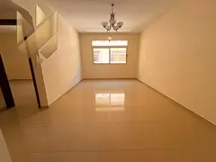 * One-bedroom apartment with a living room in Muwaileh New * Master bedroom * Built-in wardrobes * 2