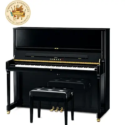 YAMAHA U3H Renewed Black Upright Piano – Professional Power | Made in Japan 🇯🇵