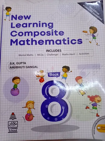 CBSE New learning Composite Mathematics Class 8 Book
