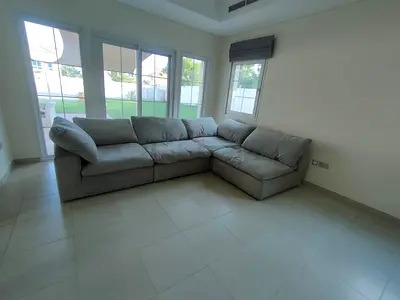 Like new condition pan Emirates modular sofa