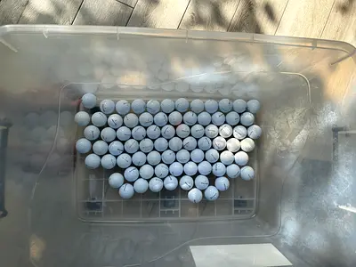 80Taylor made golf balls in good condition