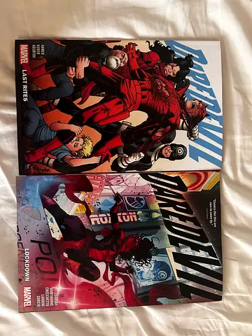 Daredevil Marvel Comics - Last Rites  Lockdown (Set of 2)
