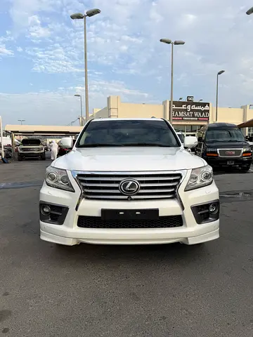 لكزس LX5.7 خليجي 2009 رقم واحد فانحه جلد كرسي متحرك