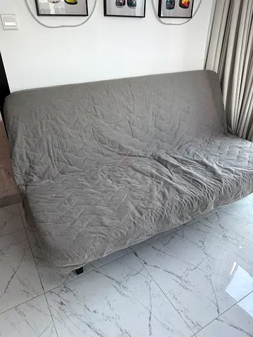 IKEA NYHAMN Sofa bed -Grey - like new october 2025