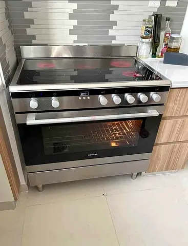Siemens stainless steel electric ceramic cooker 90cm