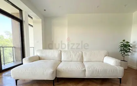 The Loom Collection L Shape Sofa beige