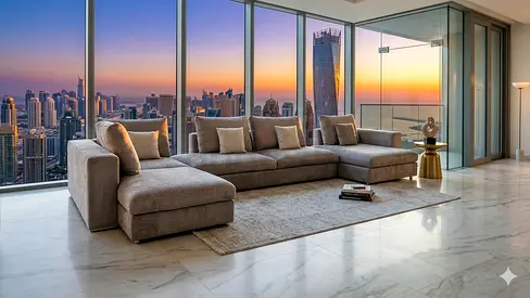 Saba Italian perfect condition U shape sofa