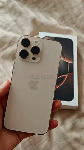 Apple iPhone 16 pro max 256gb desert titanium