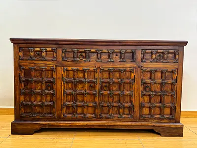 Marina Home Solid Wood Antique Sideboard