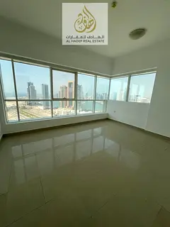 Annual Rental Apartment in Sharjah Al Taawun Three Bedroom Hall Prime Location on Dubai Exit Deferre