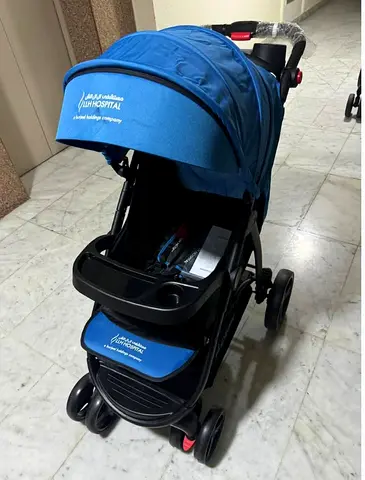Lightweight Blue Standard Baby Stroller