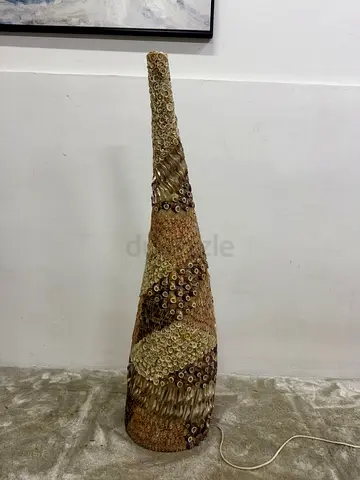 Handcrafted mosaic floor lamp
