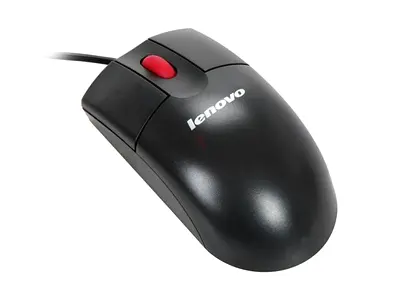 Lenovo Wired USB Optical Mouse with Scroll Wheel - Good Condition