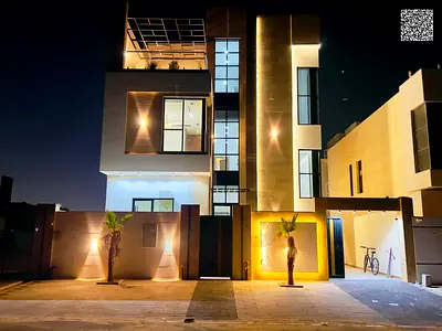 Luxury villa with private pool in one of Ajman's most prestigious areas, prime location close to all amenities, including electricity, water, air cond