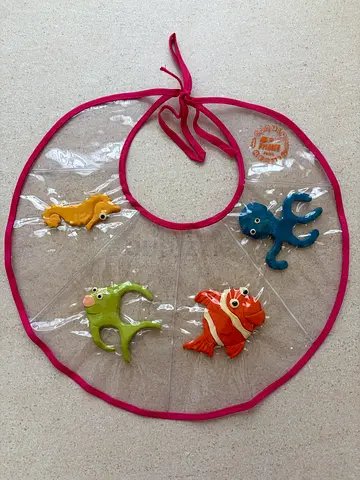 Pylones France Feeding Bib Sea Life BRAND NEW WITH TAGS