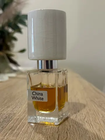 China White perfume bottle - partially used