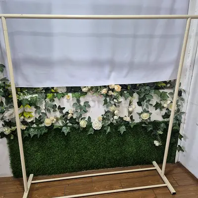 Clothes rack or party decoration backdrop