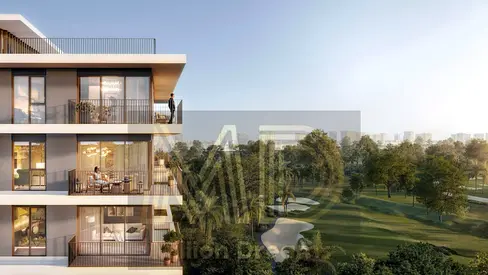 إطلالات الجولف والمنتزه | شقة بغرفة نوم واحدة | برج جولف بوينت 2