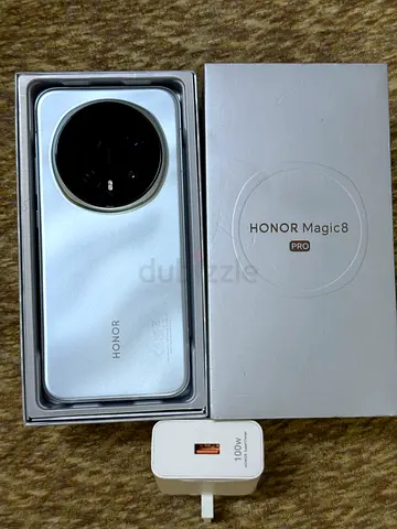 HONOR Magic8 Pro (Silver) with 100W Charger - Mint Condition