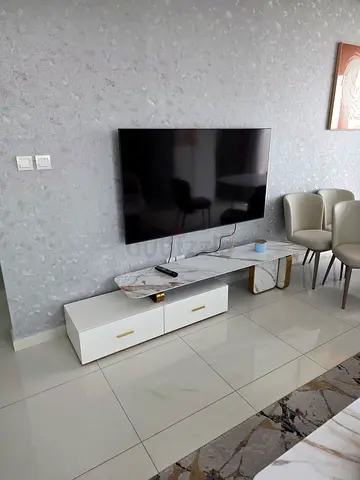 55-inch Smart LED TV - Wall Mounted, Good Condition