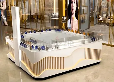 Minimalist kiosk design