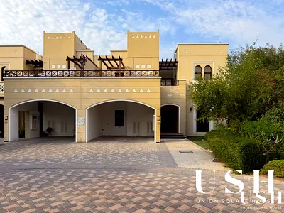 فيلا مفروشة من 4 غرف نوم | إطلالة على الحديقة والمنتزه | Al Salam Mudon