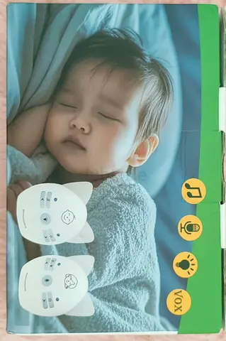 Pair of Cat-Shaped Baby Audio Monitors (Light Use)