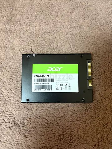 قرص ssd 1 TB من شركة acer جديد