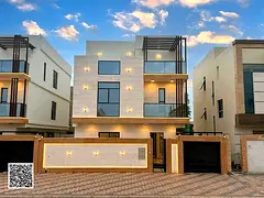 Villa (with pool) for sale | Ajman | Al Helio 2 area | 5 bedrooms, majlis, 3 living rooms, roof and