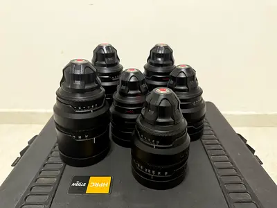 RED Pro Prime 6 Cine lens kit PL mount S35 (T1.8) (big discount!!)