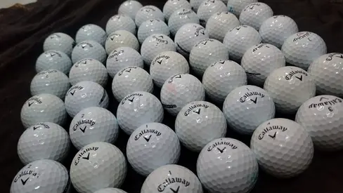 Callaway titles golf balls available good condition like new.