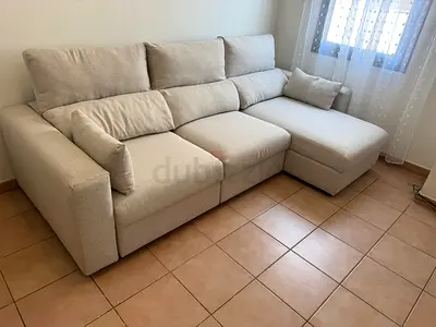 Ikea eskilstuna L shape sofa under storage