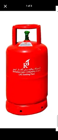 Used 25kg LPG Gas Cylinder (Red) - Good Condition