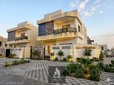 كورنر فيلا مساحة كبيره 3 طوابق شامل رسوم التسجيل